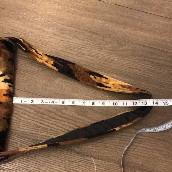 Vintage groovy retro hobo handmade purse 70’s vibe - Picture 10 of 14